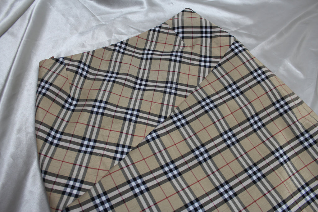 Burberry Nova Check Pattern Switch Skirt EU 38