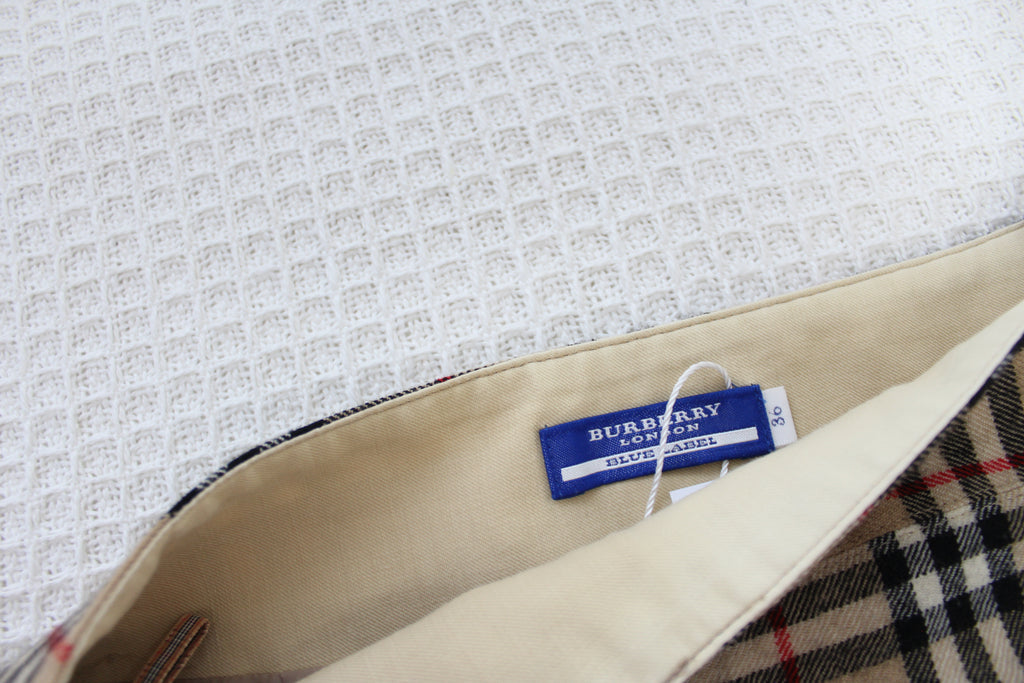 Burberry Nova Check Mini Skirt XS