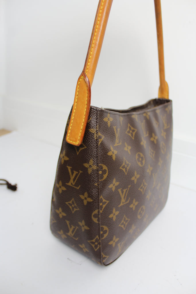 LOUIS VUITTON MONOGRAM CANVAS LOOPING MM Shopping Shoulder Bag