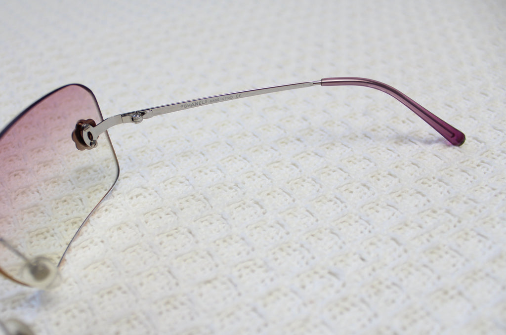 PRE-LOVED CHANEL NARROW Rx eyeglass FRAMES w/clamshell case