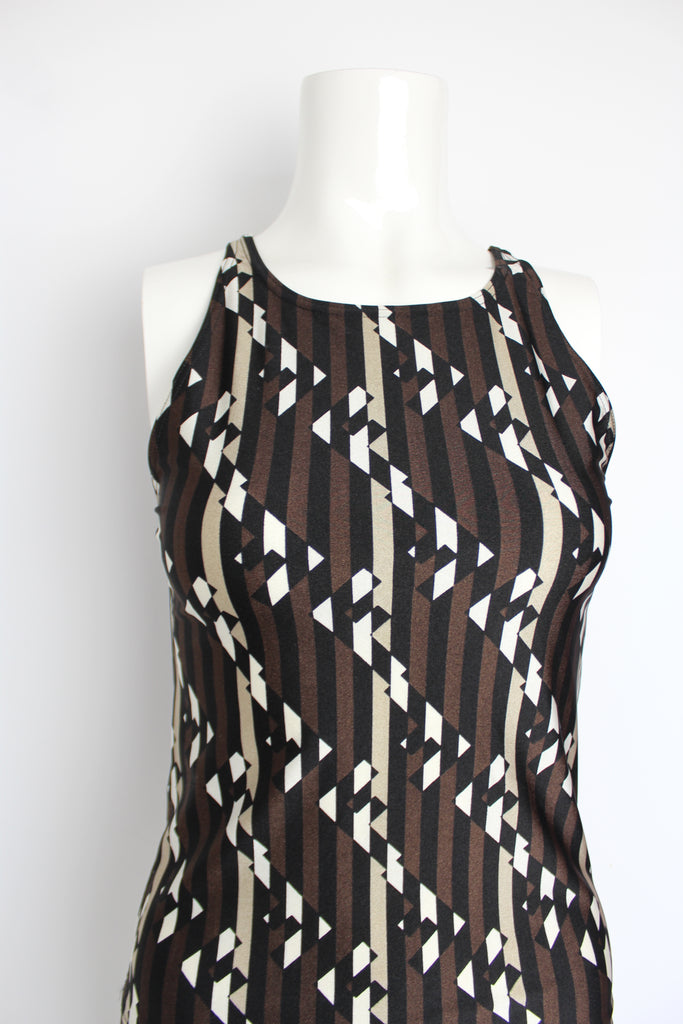 Fendi 'F' Repeat Logo Tank Top Small