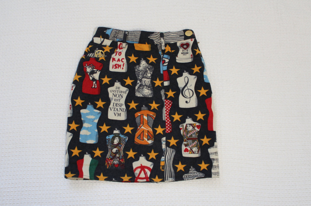 Moschino 90's Mannequin Skirt - S