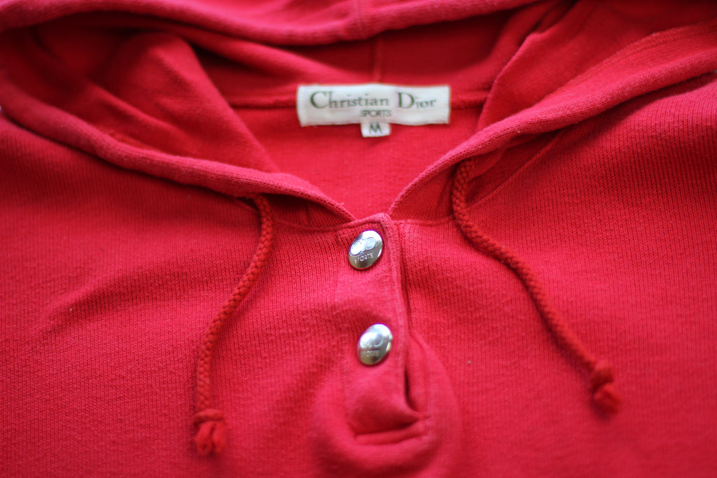 Christian Dior Sport Pullover Hooded Top - S/M