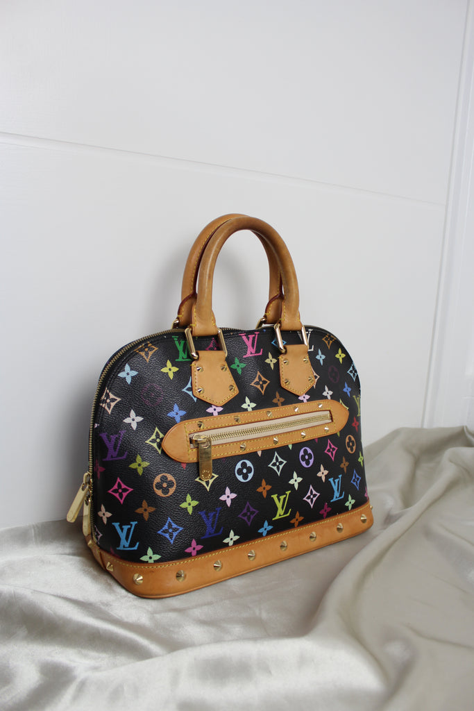 vuitton multicolor alma pm