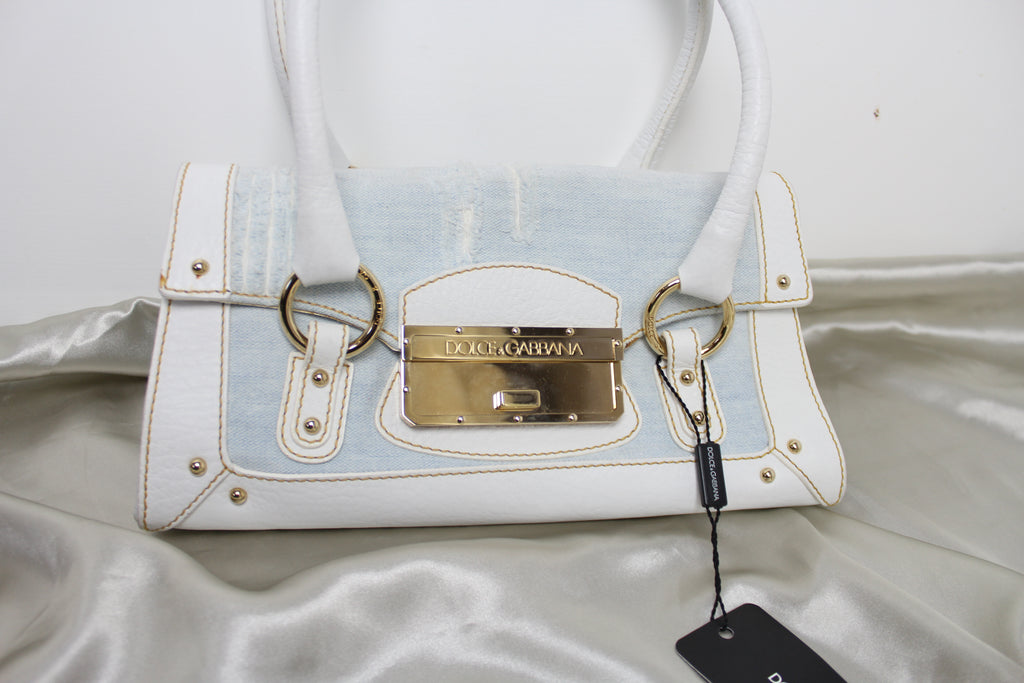 Dolce & Gabbana Denim Shoulder Bag NEW