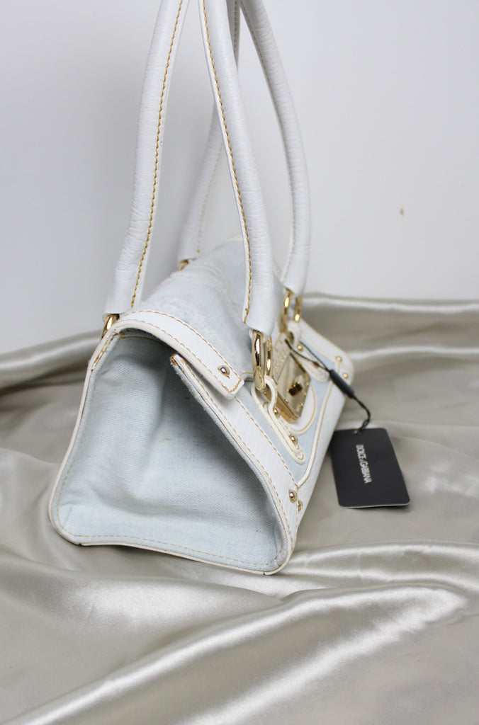 Dolce & Gabbana Denim Shoulder Bag NEW