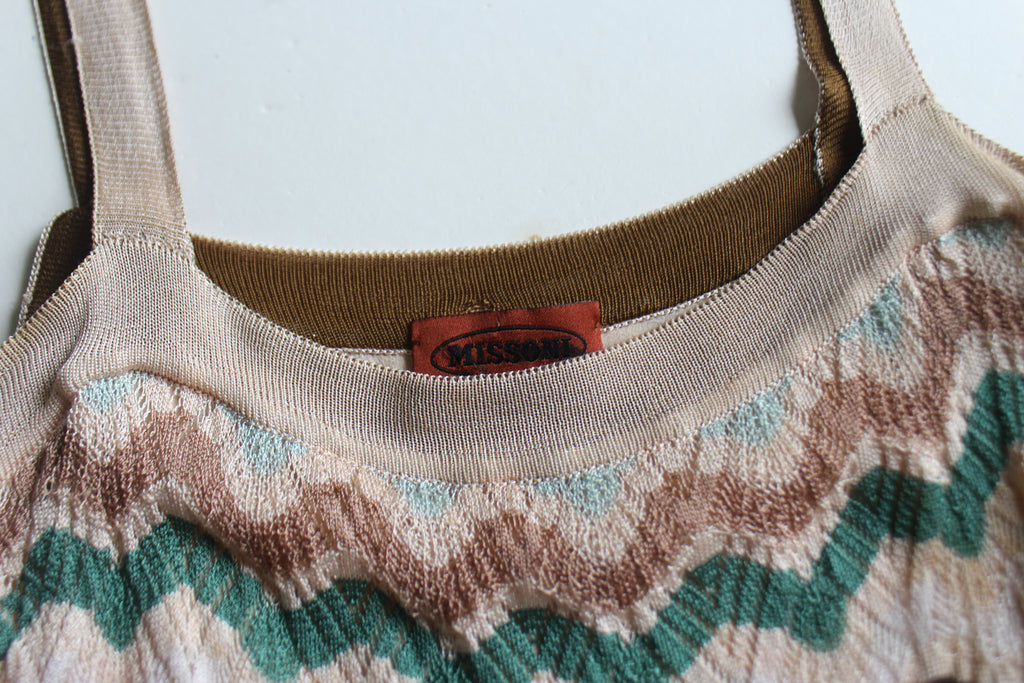 Missoni Crochet Knit Mini Dress - 38