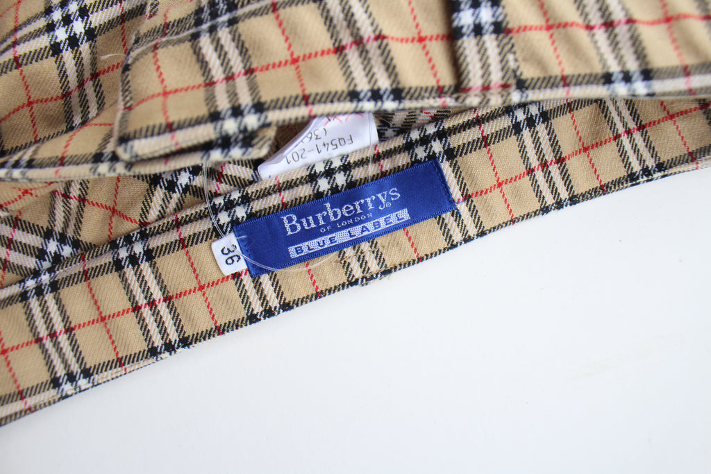 Burberry Vintage Nova Check Trousers S / 36