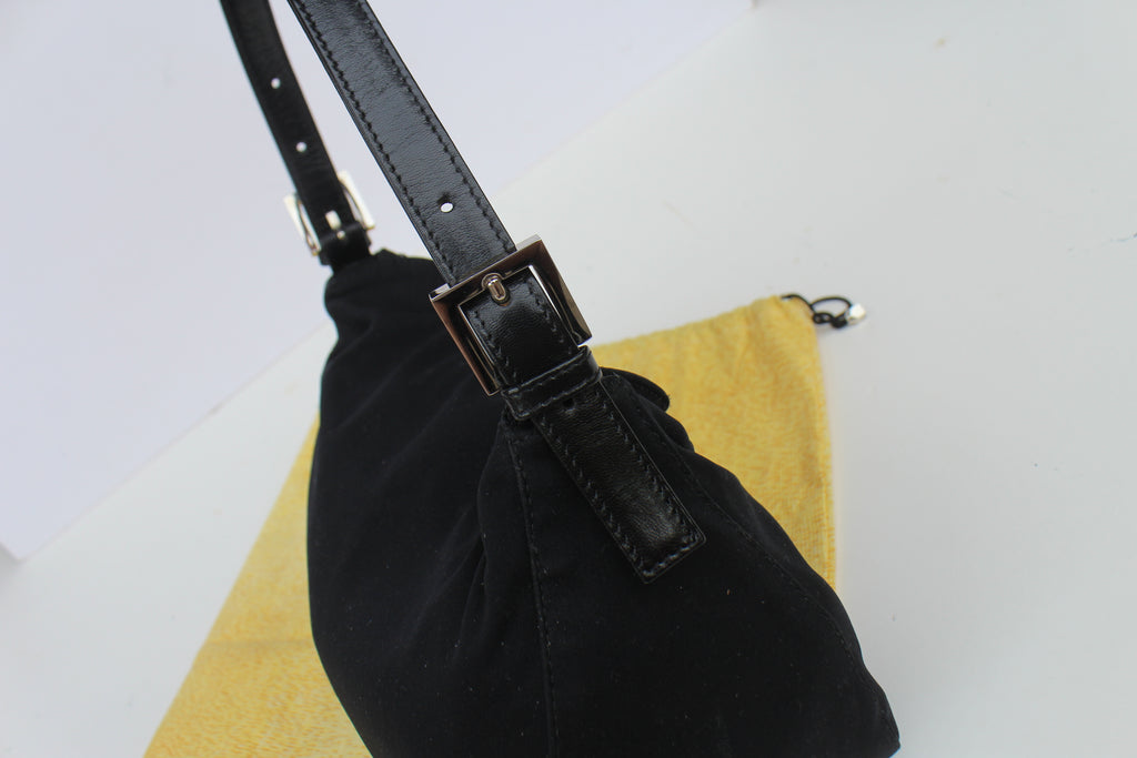 Fendi Classic Black Baguette Bag