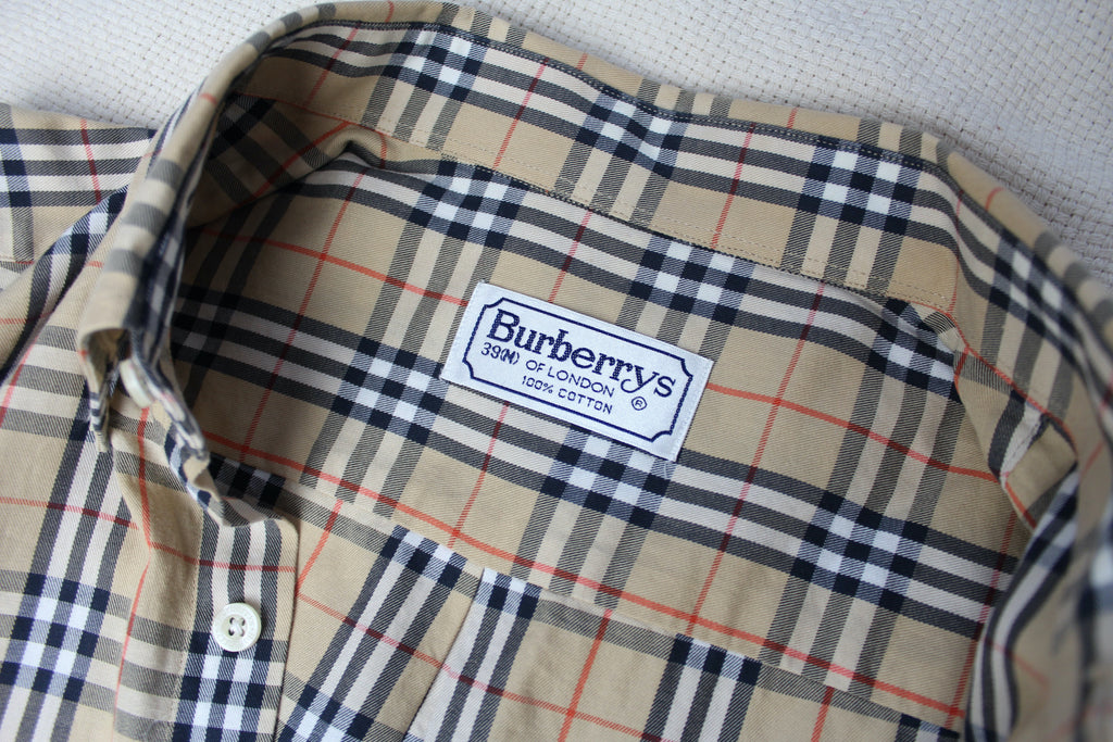 Burberry Nova Check Oversized Shirt