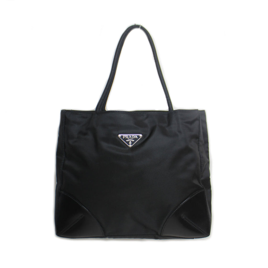 Prada Tessuto Mini Tote Bag in Black