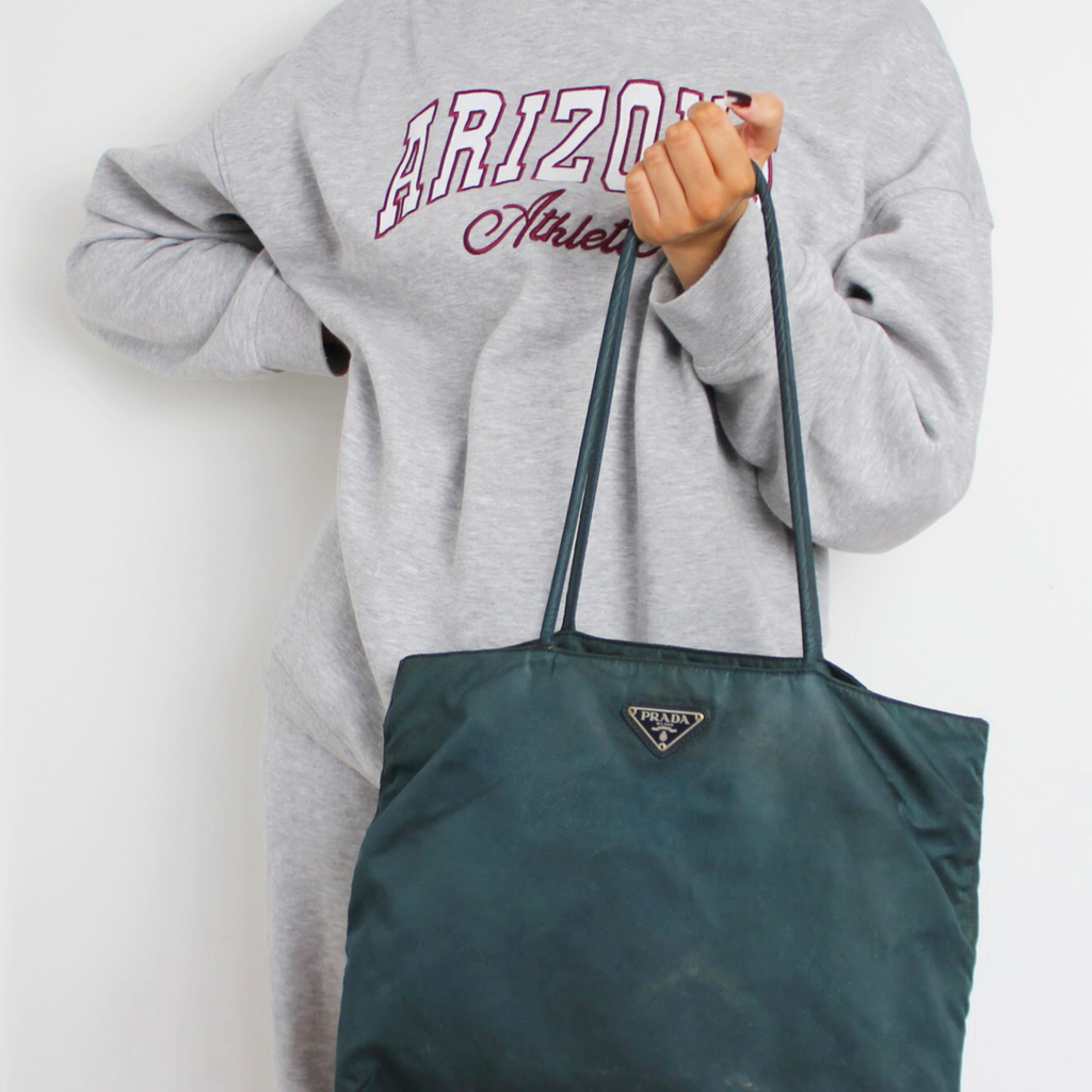 Dark green prada discount bag