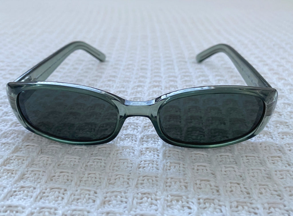 90's Logo Narrow Oval Sunglasses |