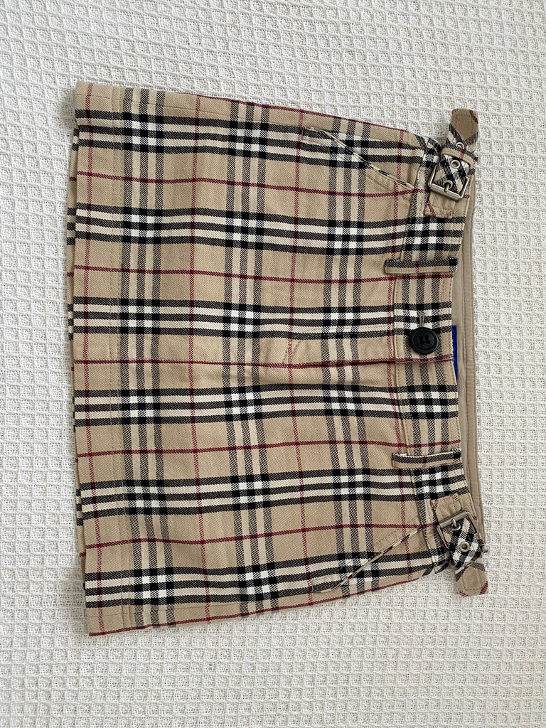 Burberry top skirt mini