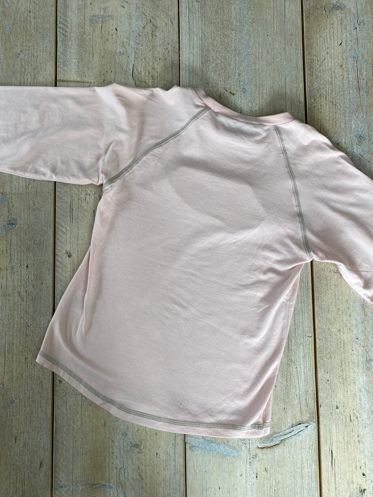Christian Dior 'Adiorable' Baby Pink Long Sleeve T-shirt