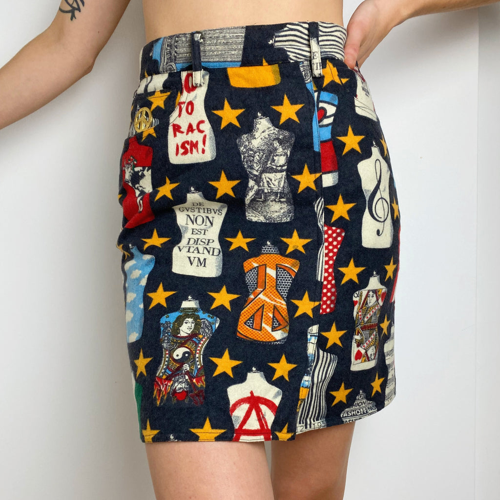 Moschino 90's Mannequin Skirt - S