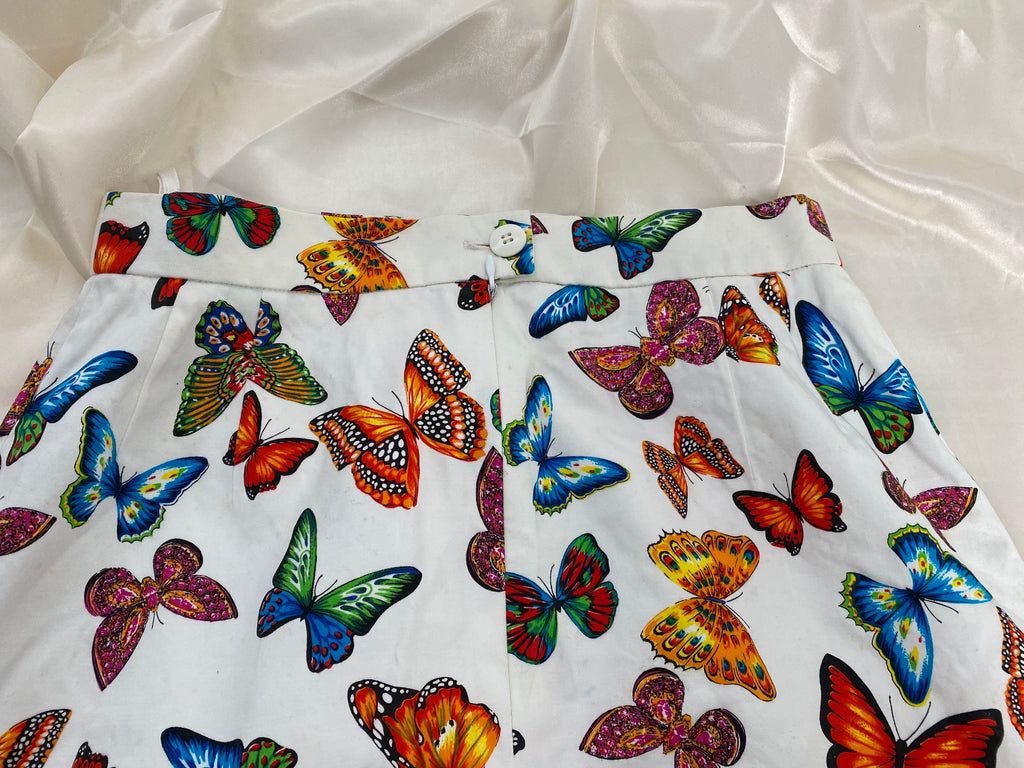 Escada Butterfly Midi Skirt